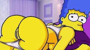 Simpsons orgy anime parody