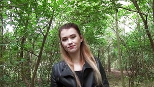 Large butt of kinky Misha Cross wishes a bit of penis in nature