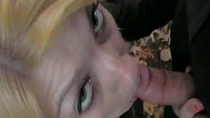 Blonde attacked by a randy man who needs her juicy pussy