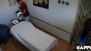 Wild sex perfectly matches relaxing massage session