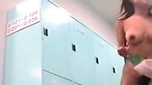 Asian locker room cuties 2 Hiroko from 1fuckdatecom